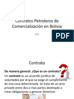 Contratos Petroleros Bolivia