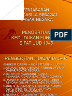 Pancasila Dasar Negara Fungsi & Sifat Uud 1945