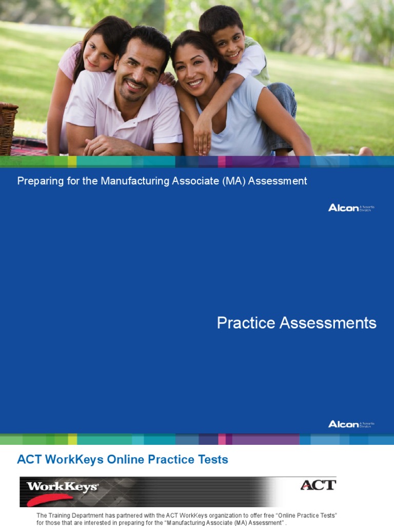 Preparing For Manufacturing Associate (MA) Assessment | PDF | Test ...