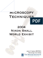 Microscopy Techniques: 2004 Nikon Small World Exhibit