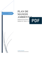 Plan de Manejo Ambiental