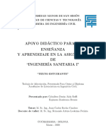 Adscripcion - Ingenieria Sanitaria I PDF