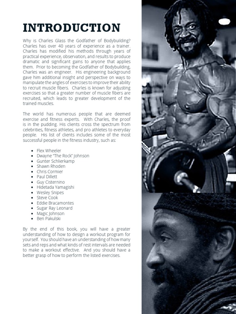 Charles Glass: Bodybuilding Fundamentals | PDF | Weight Training ...