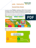 Instructivo Registro Personas Sucursal Virtual Comfenalco Valle