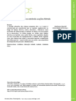 As rotinas infantis: de hábitos estéreis a ações enriquecedoras