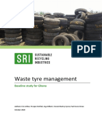 Waste Tyre Management: Baseline Study For Ghana