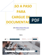 Paso A Paso para Cargue de Documentacion