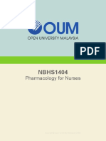 NBHS1404 Pharmacology For Nurses - Caug19