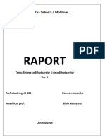 Raport: Universitatea Tehnică A Moldovei