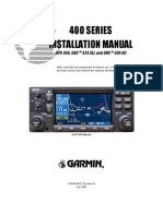 400 Series Installation Manual: GPS 400, GNC 420 (A), and GNS 430 (A)