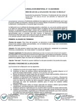 Anexo Rm. 113-2020-Minam - Terminos y Condiciones en Casa Yo Reciclo PDF