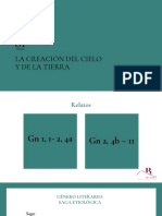 Tema 1. La Creación Del Cielo y de La Tierra PDF