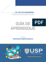 Estructura de Los Procesos Industriales Desde El Flujo de Materia PDF