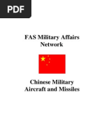 Chinese Military Aircraft and Missiles