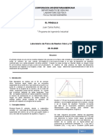 El periodo del péndulo simple