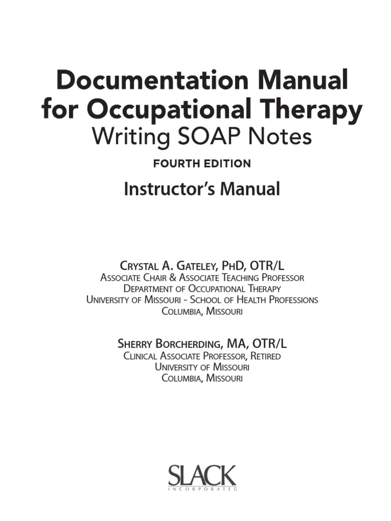 Instructors-Manual SOAP PDF | PDF | Medicare (United States ...
