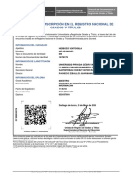 Constancia de Inscripción MAESTRO GTI UCV en La SUNEDU PDF