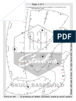 Skull Prop Pattern