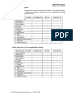 IV. Work/Practice Exercise: Second Rating Sheet. (To Be Accomplished by A Friend)