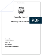 Family L - II: Minority & Guardianship