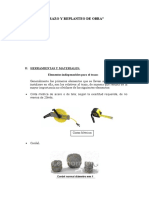 Trazo y Replanteo de Obra