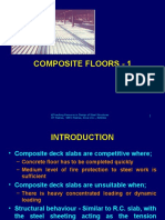 Composite Floors - 1: ©teaching Resource in Design of Steel Structures IIT Madras, SERC Madras, Anna Univ., INSDAG
