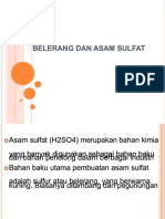 Belerang Dan Asam Sulfat