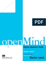 Book Open Mind Starter PDF