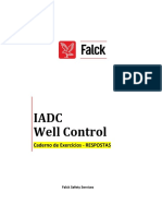 IADC Well Control. Caderno de Exercícios - RESPOSTAS. Falck Safety Services (1)