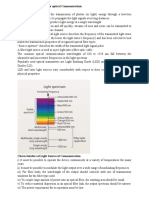 Light Sources Used in Fiber Optical Communication