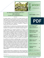 Nutrientes Inorgánicos y Orgánicos PDF