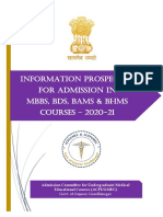 Information Booklet - UG - 2020-21 PDF
