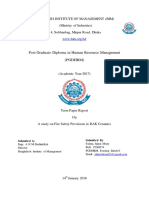 Post Graduate Diploma in Human Resource Management (PGDHRM)