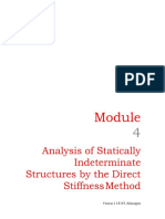 Statically Indeterminate Structures by The Direct Stiffness Method-7