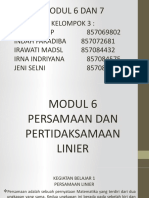 Modul 6 Matematika