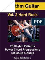 Rhythm Guitar Vol. 2 Hard Rock Patterns by Kamel Sadi