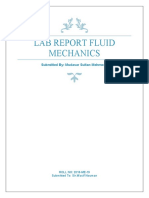 Experiment No 01 Fluid Mechanics