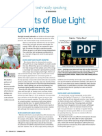 Effects of Blue Light On Plants: Technically Speaking