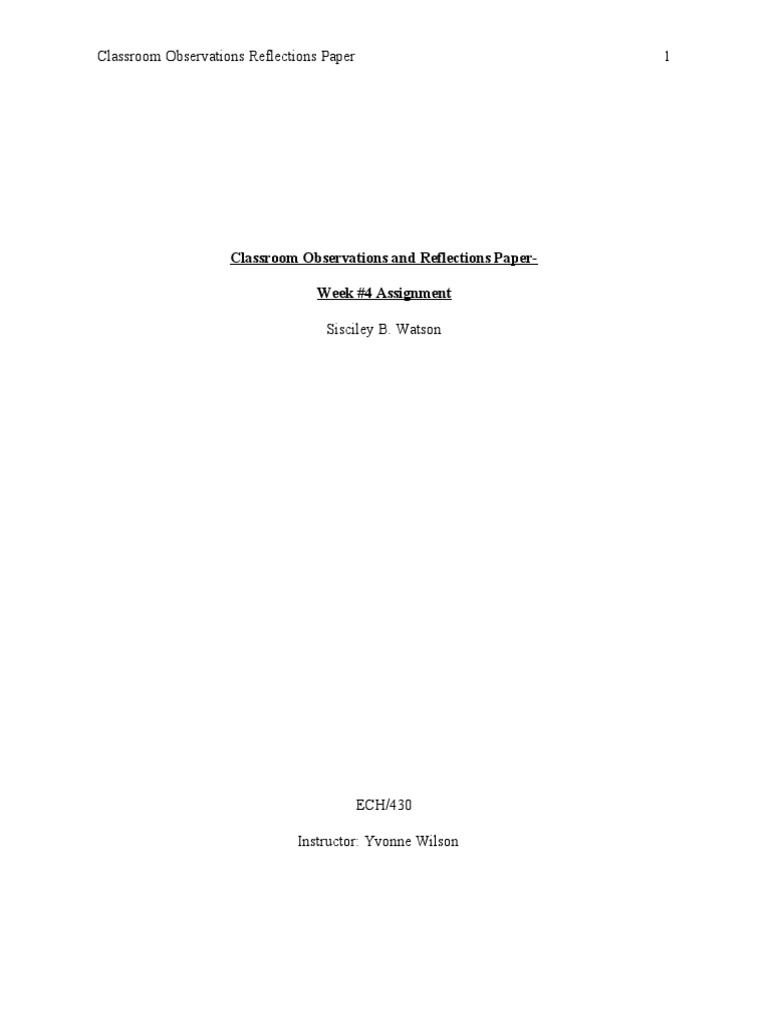 Kindergarten Social Studies Observation | PDF | Project Based Learning ...