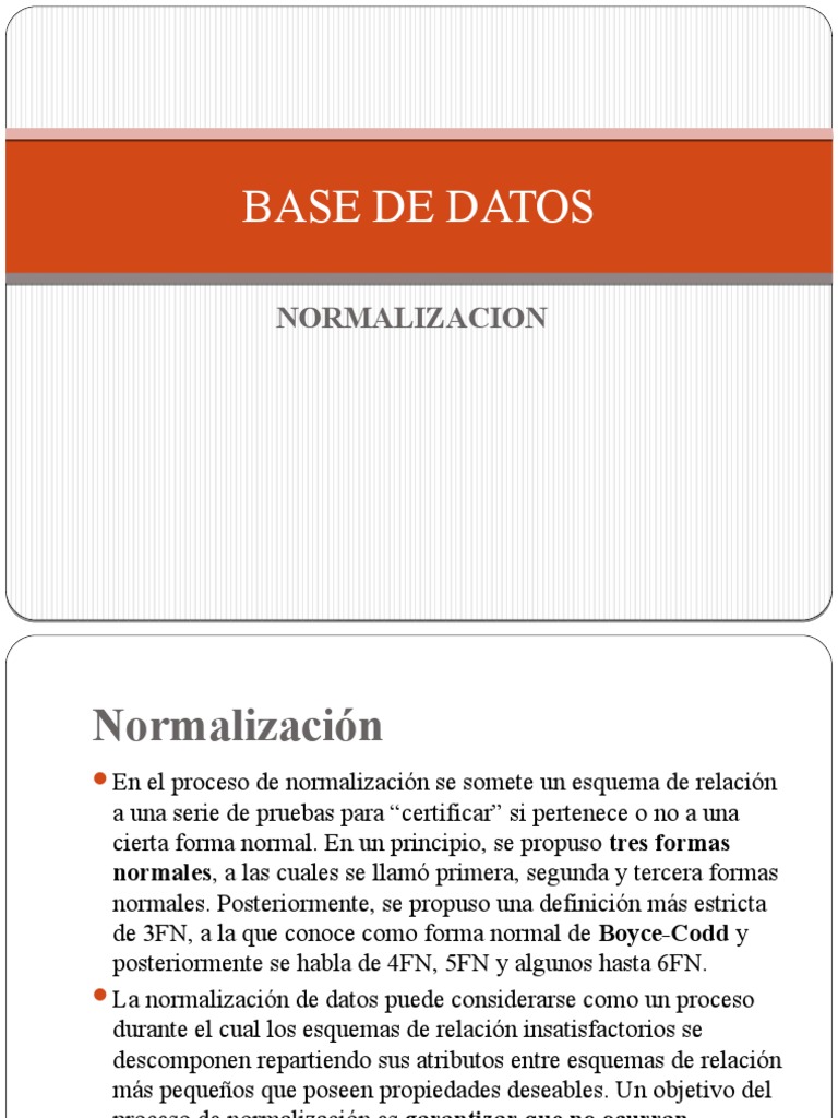 Normalizacion 1fn 2fn 3fn ok pdf bases de datos gesti n de
