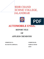 Mehr Chand Polytechnic College, Jalandhar: Automobile Engg