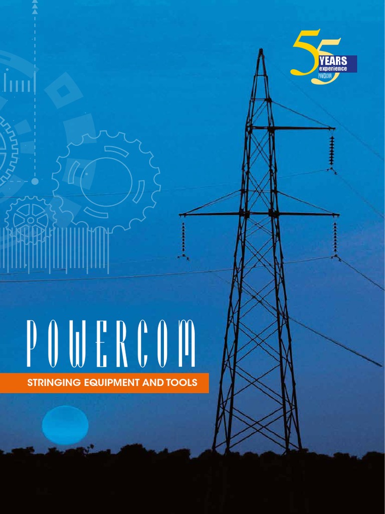 Powercom Stringing Equipment Catalogue | PDF | Wire | Rope