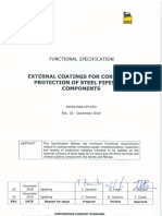 External Coating For Corrosion Protection