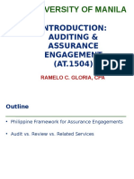 Assurance and Engagement Framework