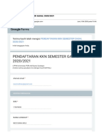 Gmail - PENDAFTARAN KKN SEMESTER GASAL 2020 - 2021