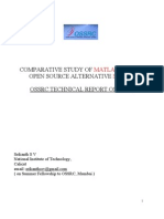 Comparative Study of Matlab and Scilab