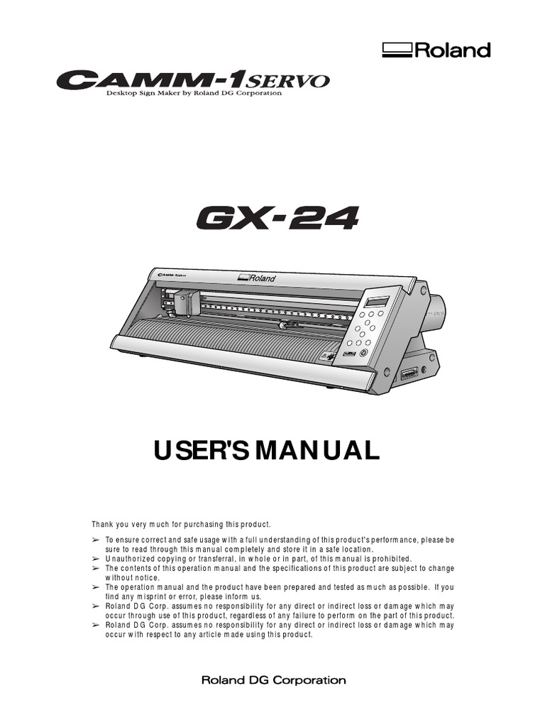 GX24Users Manual PDF | PDF | Electromagnetic Interference | Electronics
