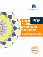 List of Shariah-Compliant Securities