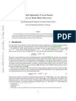 Global Optimality of Local Search For Low Rank Matrix Recovery