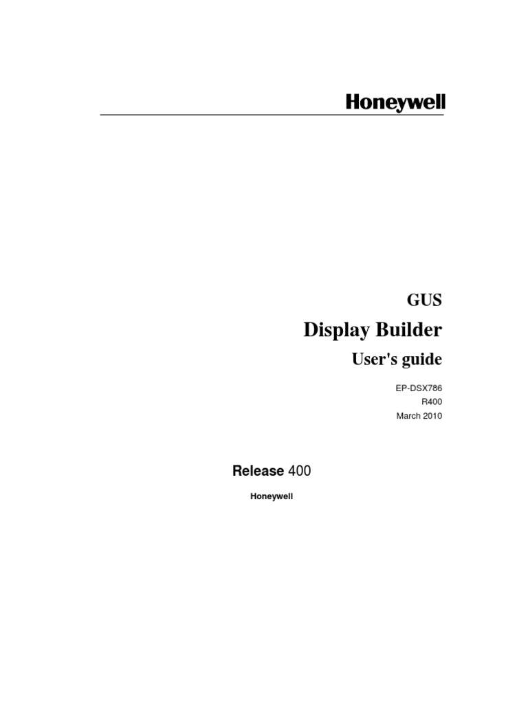 GUS Display Builder User Guide R400 | PDF | Menu (Computing ...